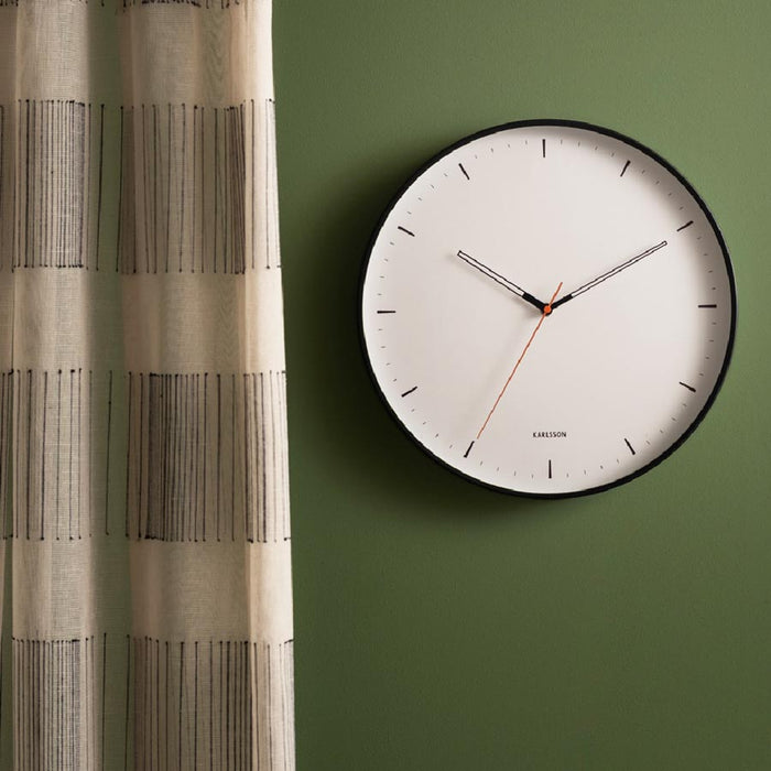 Karlsson Calm Wall Clock - Black (40cm) | Koop.co.nz