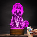 Cavalier Changing Colors Led Lamp