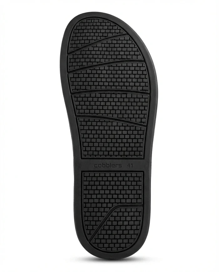 CGSC 26 Black and Brown Slippers