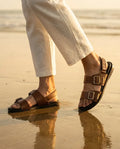 CGSC 26 BRWN BLK Sandals