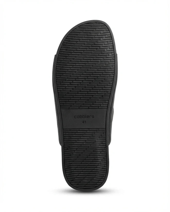 CGSC 26 BRWN Dual-Strap Slippers