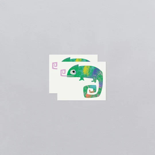 Chameleon Tattoo Pair