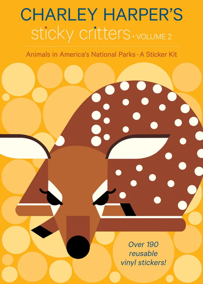 Charley Harper's Sticky Critters, Volume 2: Animals in National Parks