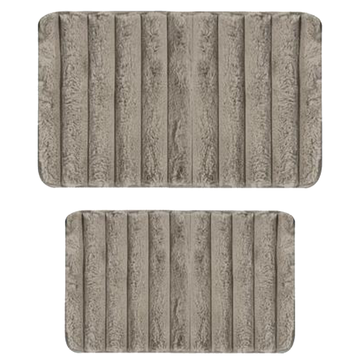 Charlotte Faux Fur Rug Set | 2 pieces