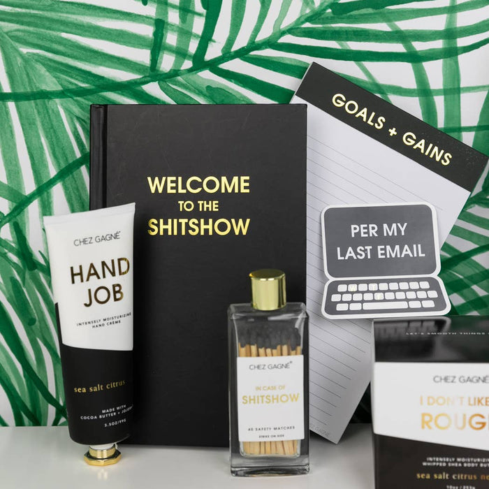 Chez Gagné - In Case of Shitshow - Safety Matches, Black, Funny Gift