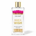 Chez Gagné - Make A Wish - Glass Bottle Safety Matches, Birthday Gift