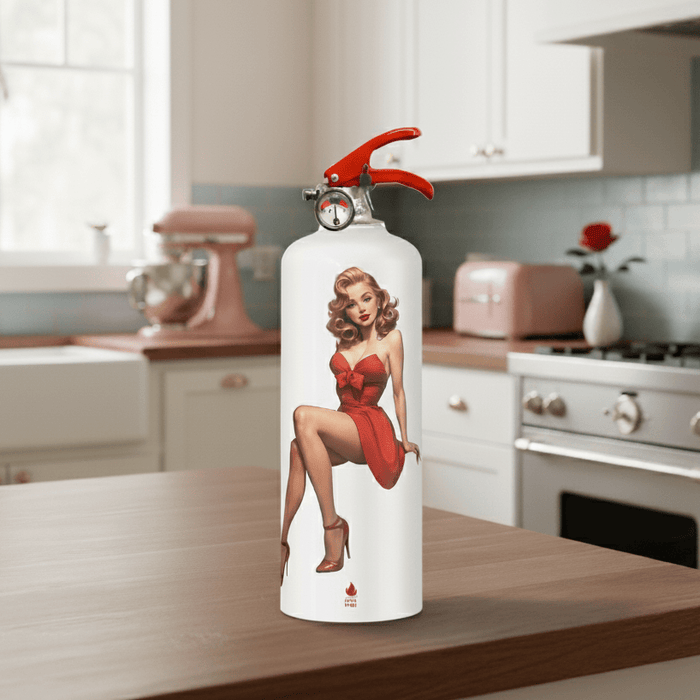 CHIC FIRE - Pin-Up Rouge Fire Extinguisher