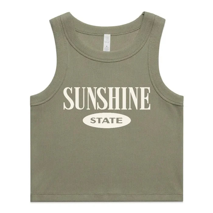 Classic Crop Tank | Florida Coastal Tank | Sunshine State