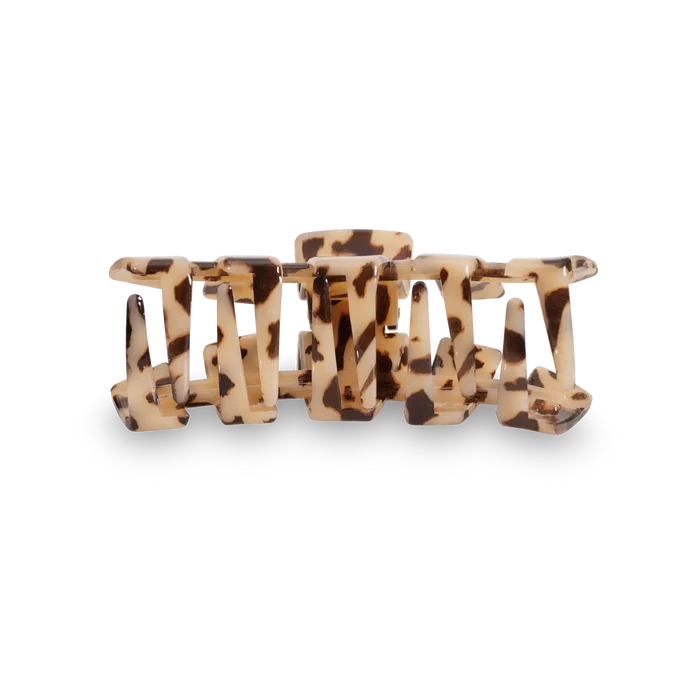 Classic Hair Clip | Large | Blonde Tortoise