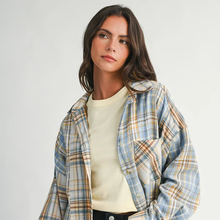 Coastal Crush Flannel