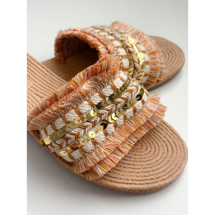 Coastal Threads Slide Sandals