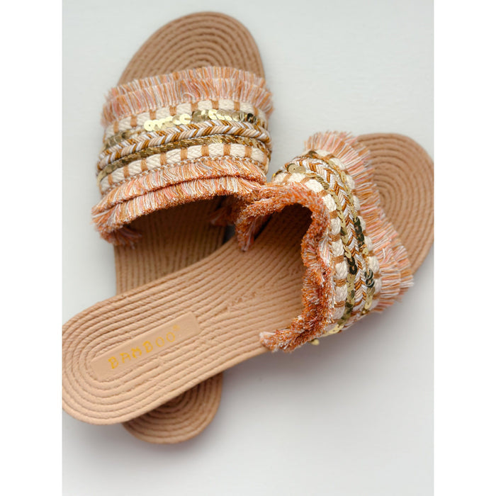 Coastal Threads Slide Sandals