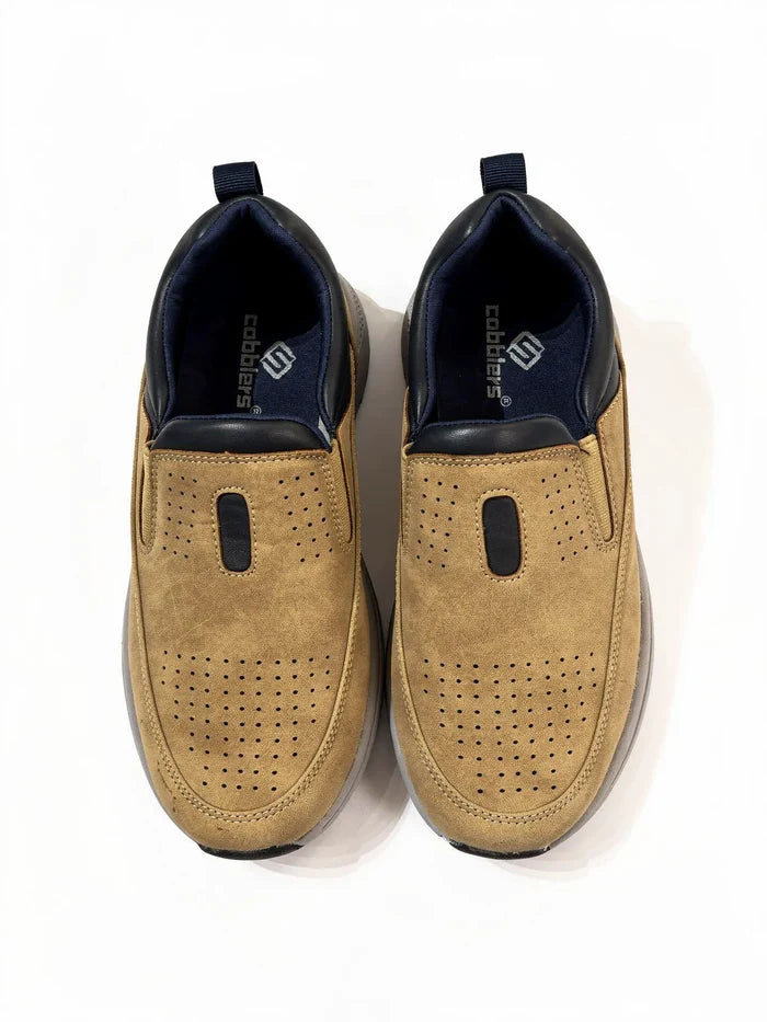 Cobblers Easy Run 3172 Beige & Navy