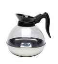 Coffee Decanter With Clear Top And Steel Base 1.9L / 64oz