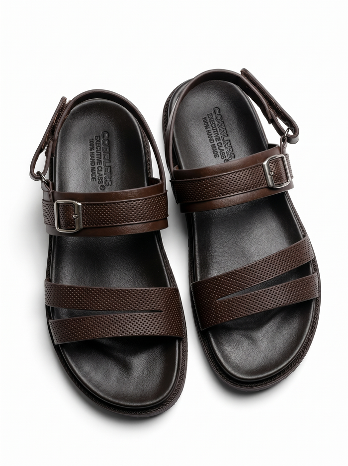 Coffee T-6-P Sandals
