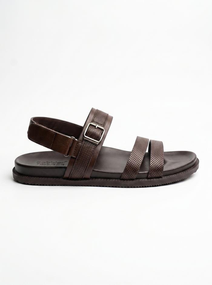 Coffee T-6-P Sandals