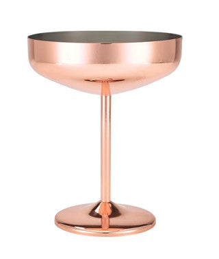 Copper Cocktail Coupe Glass 30cl/10.5oz
