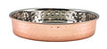 Copper Plated Hammered Presentation Plate 15 X 3cm (Box Of 12)