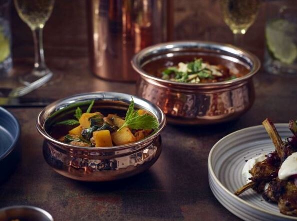 Copper Plated Handi Bowl 12.5 X 5.5cm 40cl / 14oz (Box Of 12)