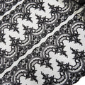 Corded Chantilly Embroidered Tulle Lace