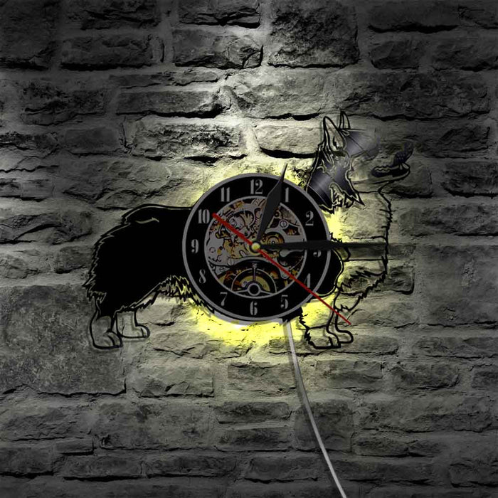 Corgi Wall clock