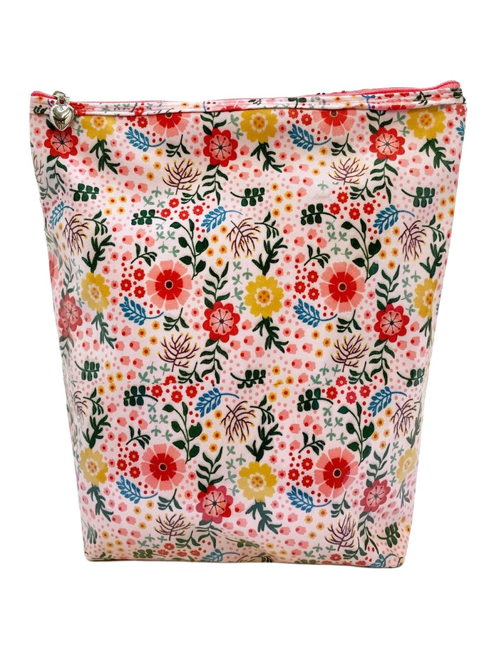 Cosmetic Bag (Large), Posies