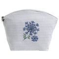 Cosmetic Bag (Large), Queen Anne's Lace