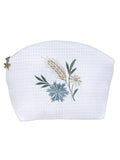 Cosmetic Bag (Medium), Meadow (Blue)