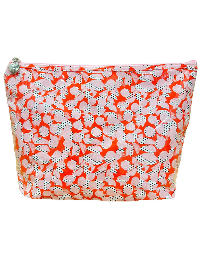 Cosmetic Bag (Medium), Pebble Polka Dot