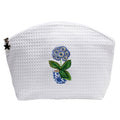 Cosmetic Bag (Medium), Potted Primrose (Blue)
