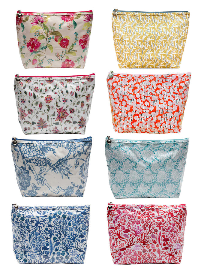 Cosmetic Bag (Medium), Vinyl Covered, Waterproof PVC