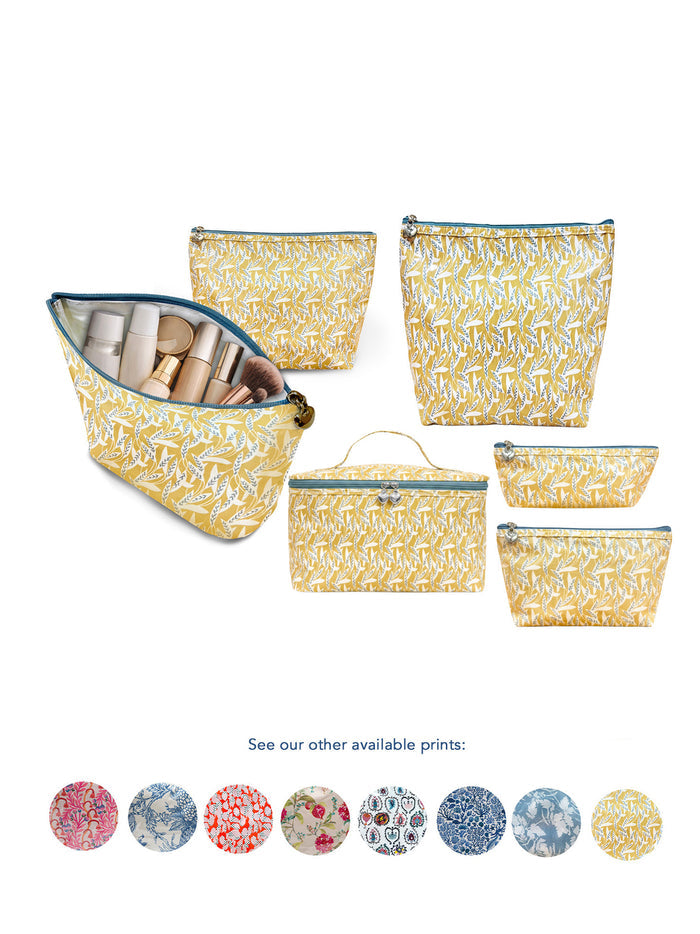 Cosmetic Bag (Small), Leaf Dance