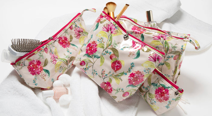 Pomegranate Cosmetic Bags