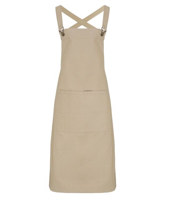 Cross Back Barista Bib Apron