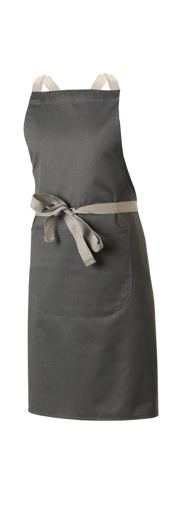 Cross Over Back Bib Apron Poly/Cotton Dp130