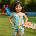 Cute Duck Kids Short Set
