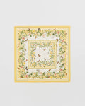 Cybele Yellow Narrative Square Scarf