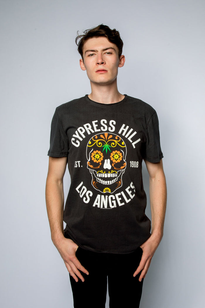Cypress Hill T-Shirt -Skull Amplified