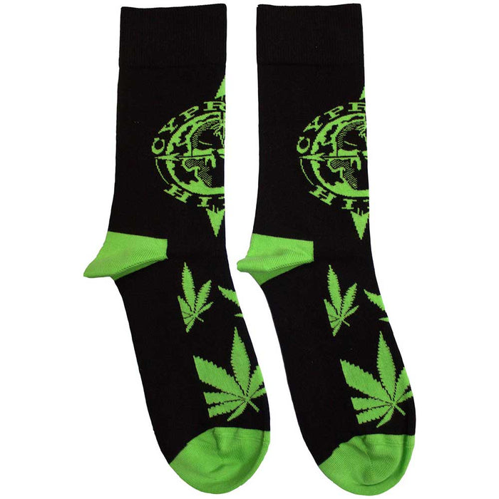 Cypress Hill Unisex Ankle Socks - Logo & Leaves Rock Off