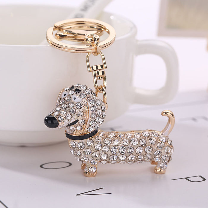 Dachshund Keychain
