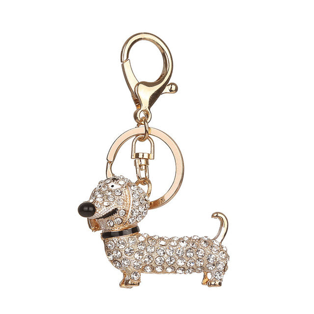 Dachshund Keychain