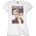 David Bowie Ladies T Shirt - Smoking Rock Off