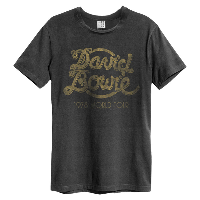 David Bowie T Shirt - 1978 Tour Amplified