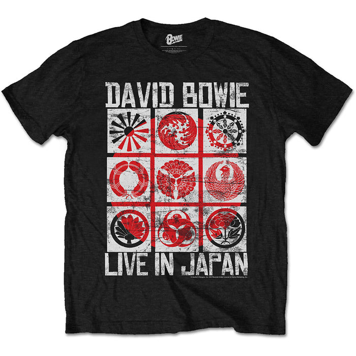 David Bowie T-Shirt - Live in Japan Rock Off