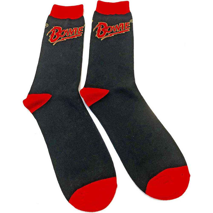 David Bowie Unisex Socks - Logo Rock Off
