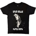 David Bowie Unisex T-Shirt: Hunky Dory 1 (Black)