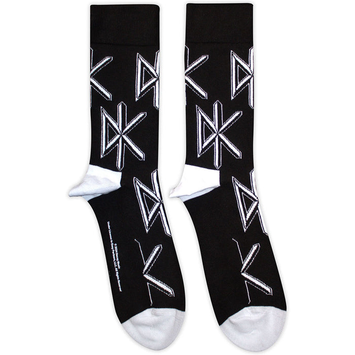 Dead Kennedys Unisex Ankle Socks - DK Logo Repeat Rock Off