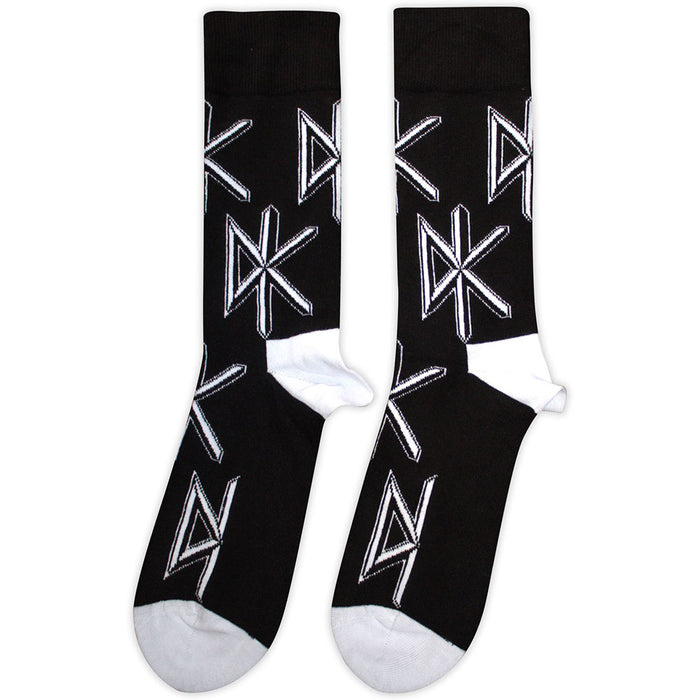 Dead Kennedys Unisex Ankle Socks - DK Logo Repeat Rock Off