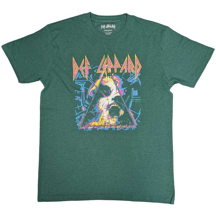 Def Leppard T-shirt - Hysteria Album Art Rock Off