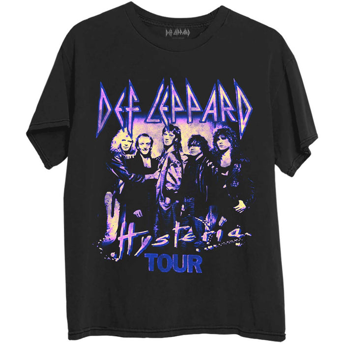 Def Leppard T-Shirt - Hysteria Tour Rock Off